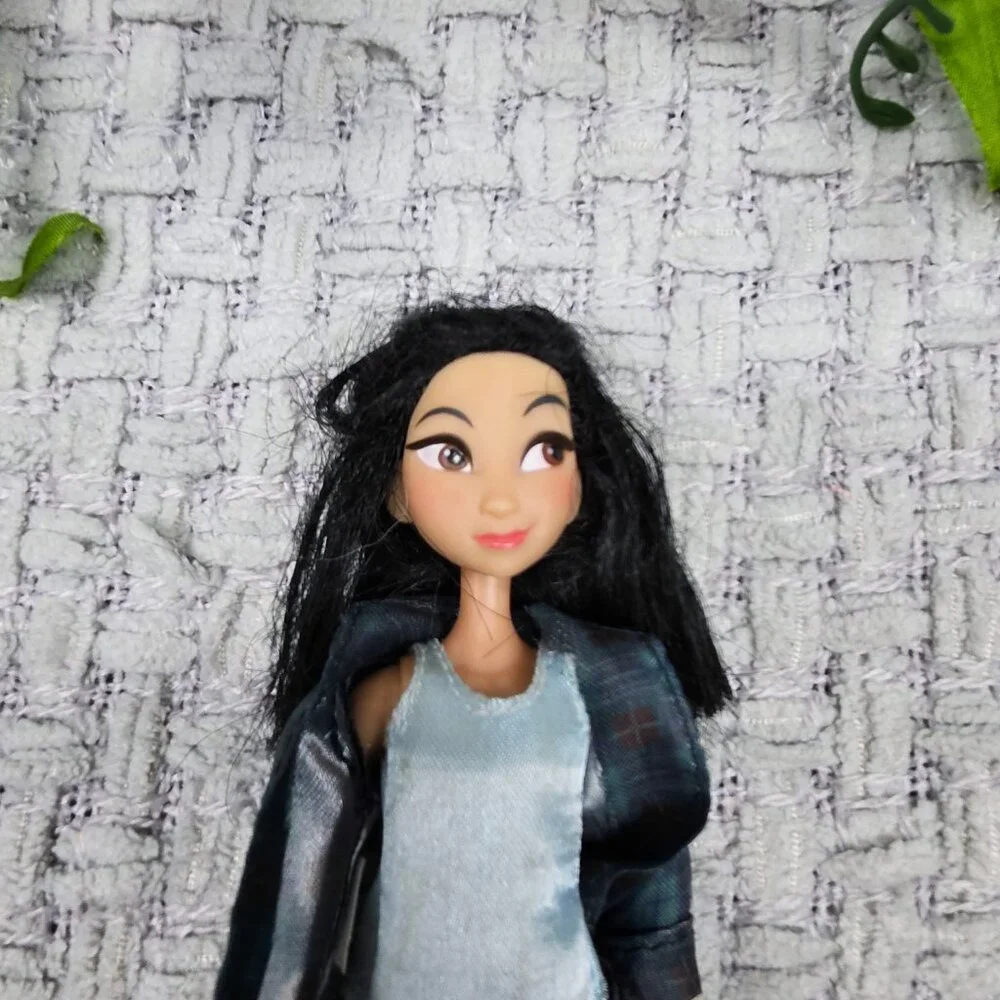 Disney Comfy Princesses Dolls Mulan & Ariel Ralph Breaks the Internet 6.5”